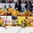 HELSINKI, FINLAND - JANUARY 4: Team Sweden after being eliminated by Team Finland in a 2-1 loss during semifinal round action at the 2016 IIHF World Junior Championship. (Photo by Matt Zambonin/HHOF-IIHF Images)

